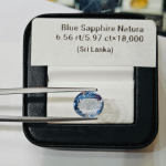 Blue Sapphire - Oval Mixed Cut, 6.56 Carat
