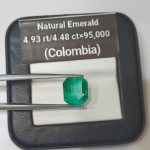 Natural Emerald 4.48 Carat – Emerald Cut